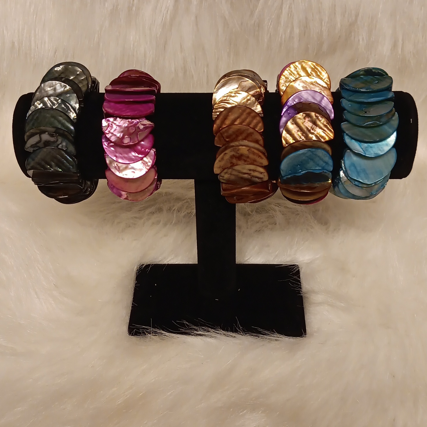 Shell Strechy Bracelet's